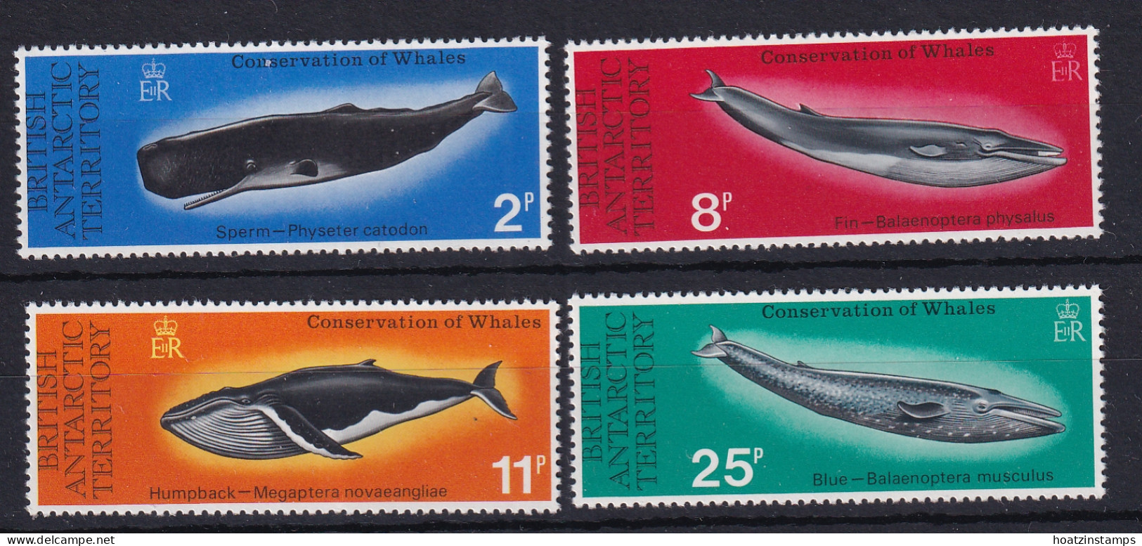 British Antarctic Territory: 1977   Whale Conservation   MNH  - Ongebruikt