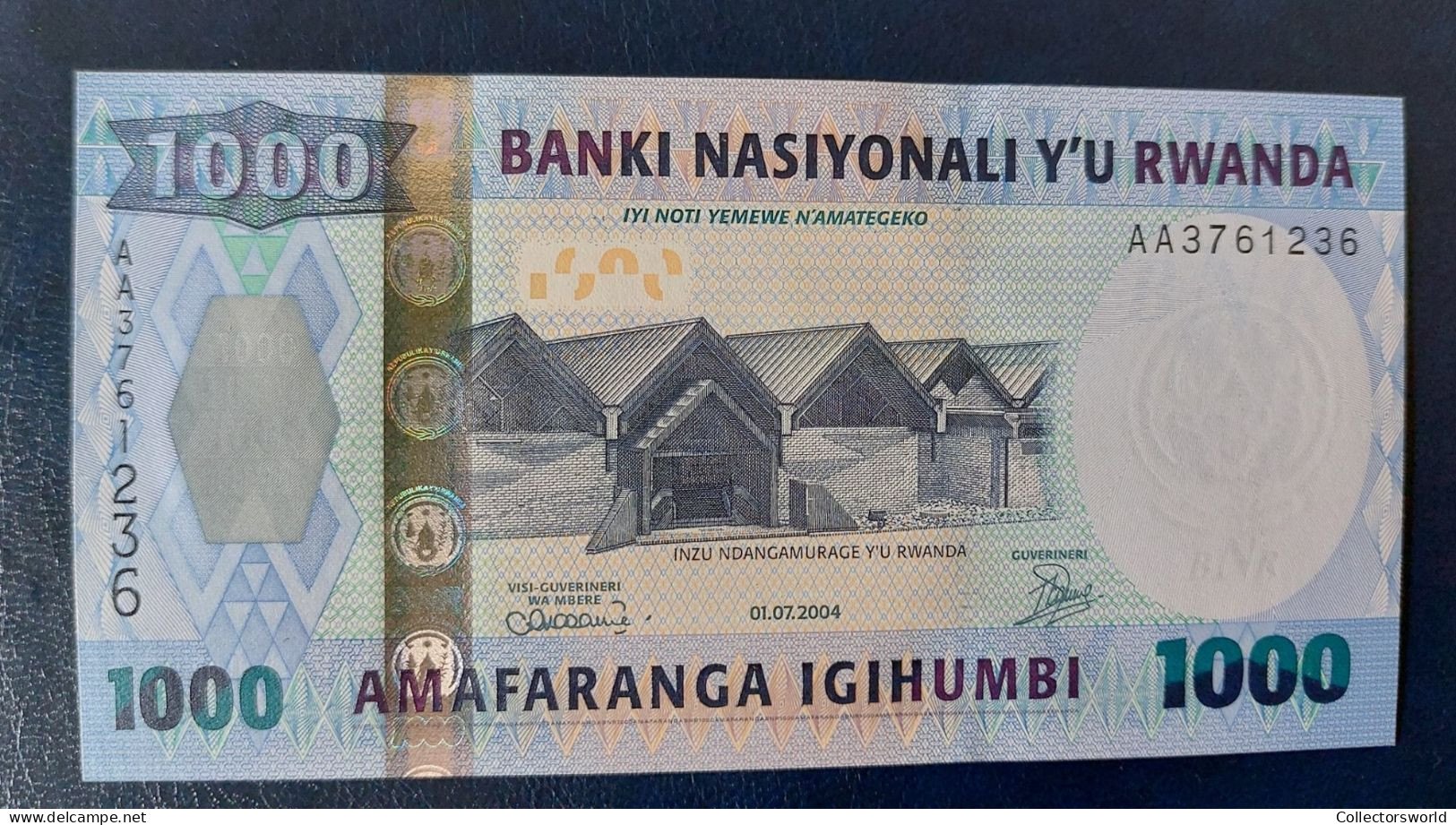 Rwanda 1000 Francs P31 2004 UNC - Rwanda