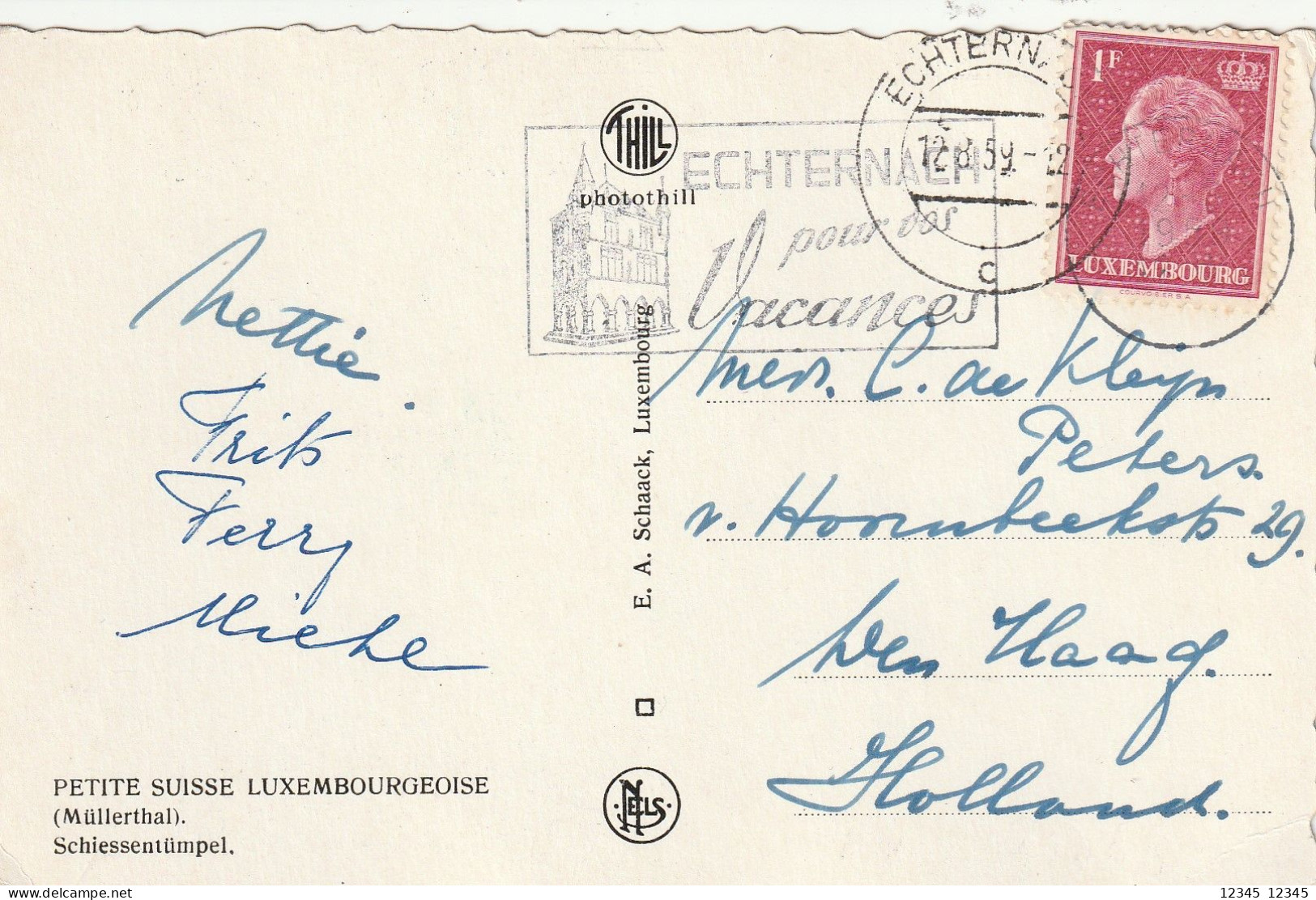 Petite Suisse Luxembourgeoise (1959) - Müllerthal