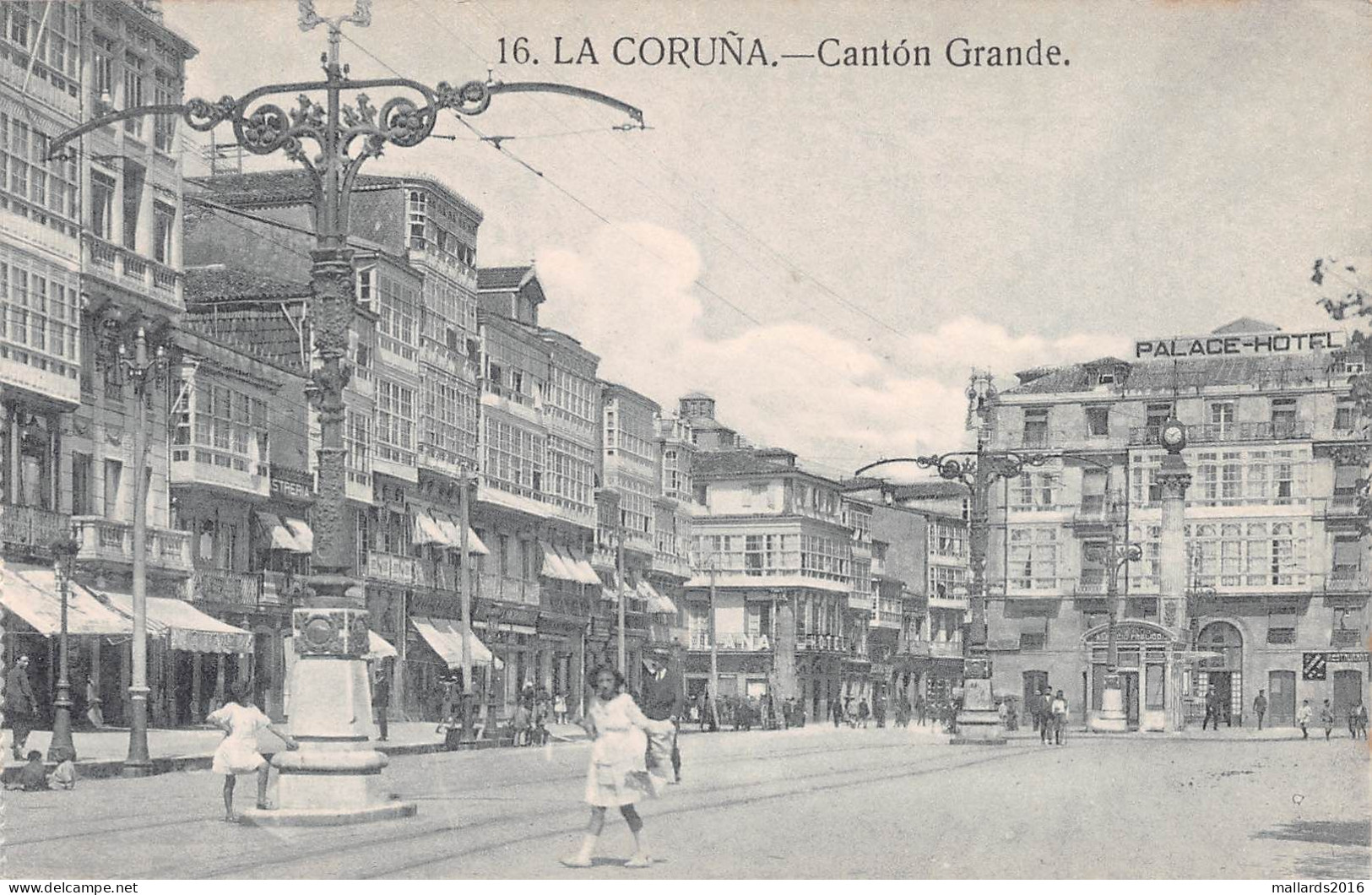LA CORUNA - CANTON GRANDE ~ AN OLD POSTCARD #233611 - La Coruña