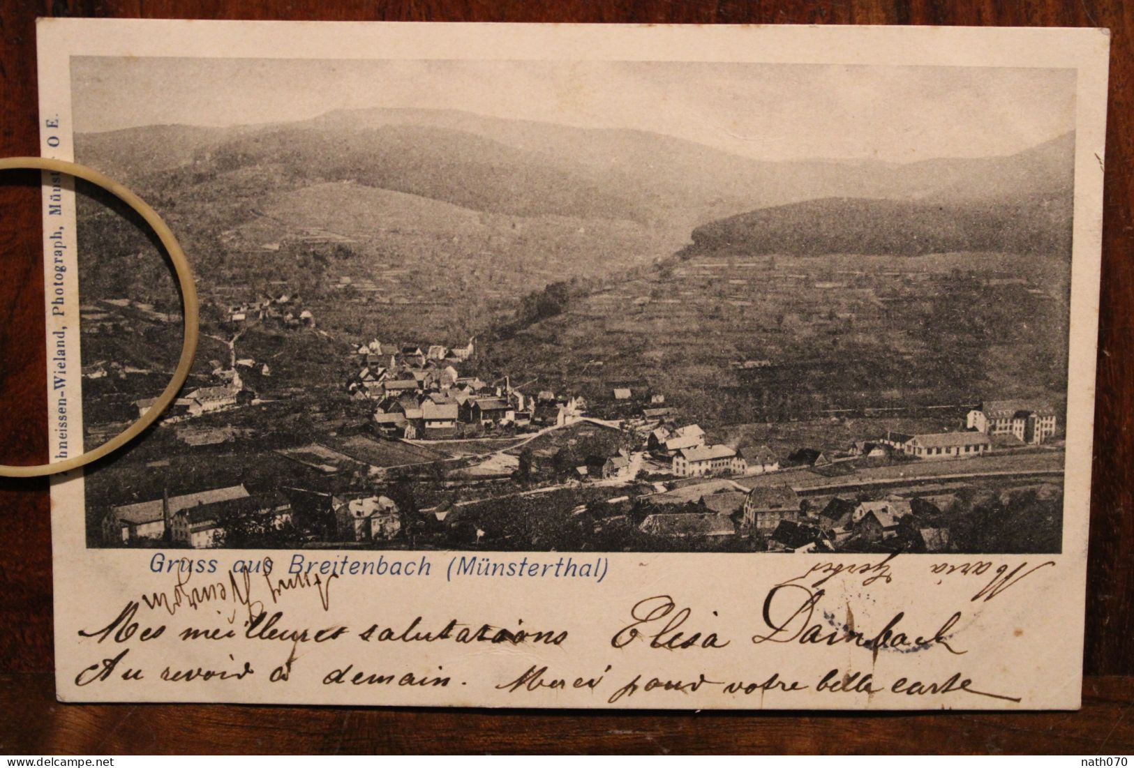 AK 1902 CPA Gruss Aus Breitenbach DR Elsass Alsace Reich - Autres & Non Classés