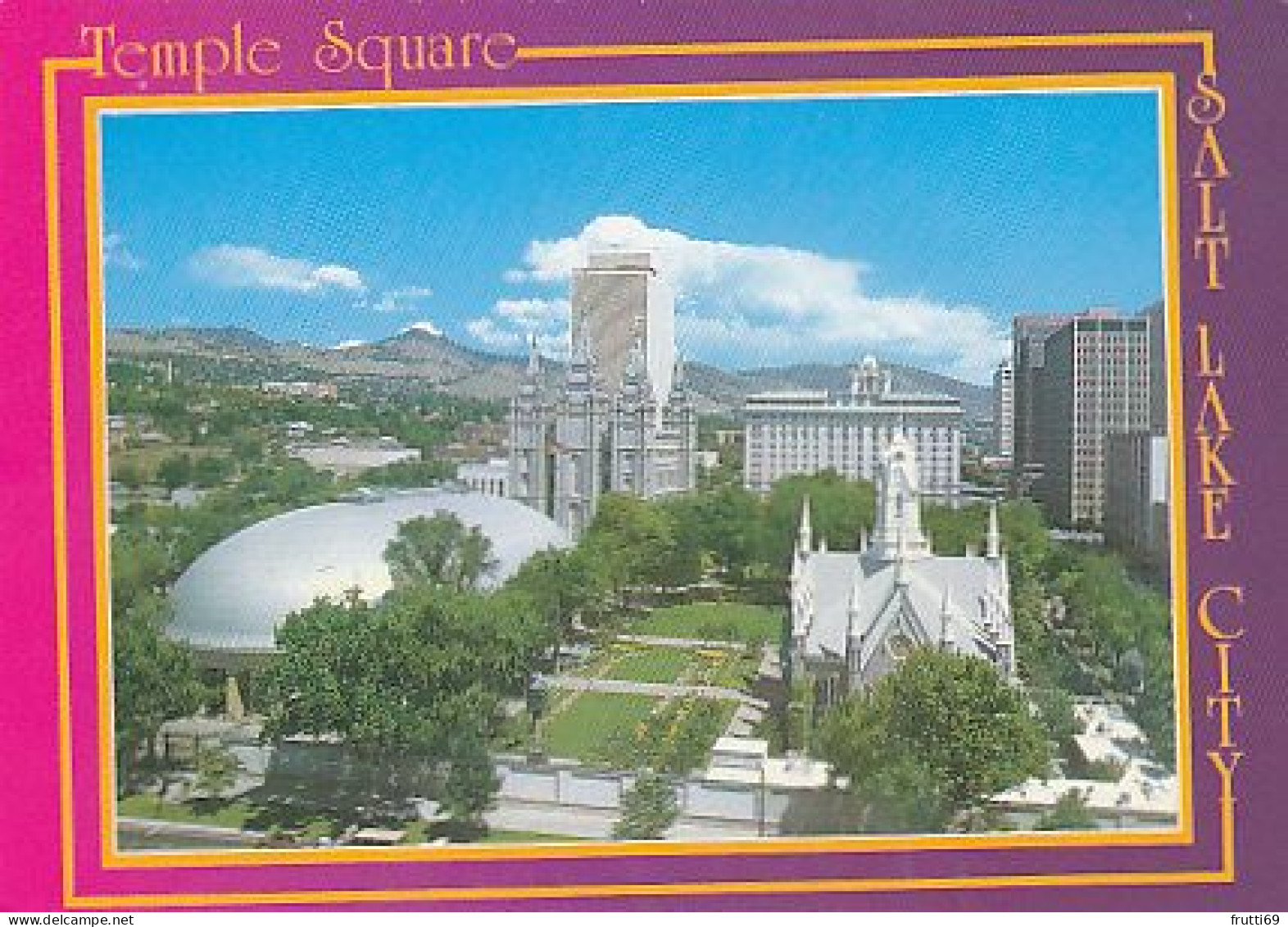 AK 165233 USA - Utah - Salt Lake City - Temple Square - Salt Lake City