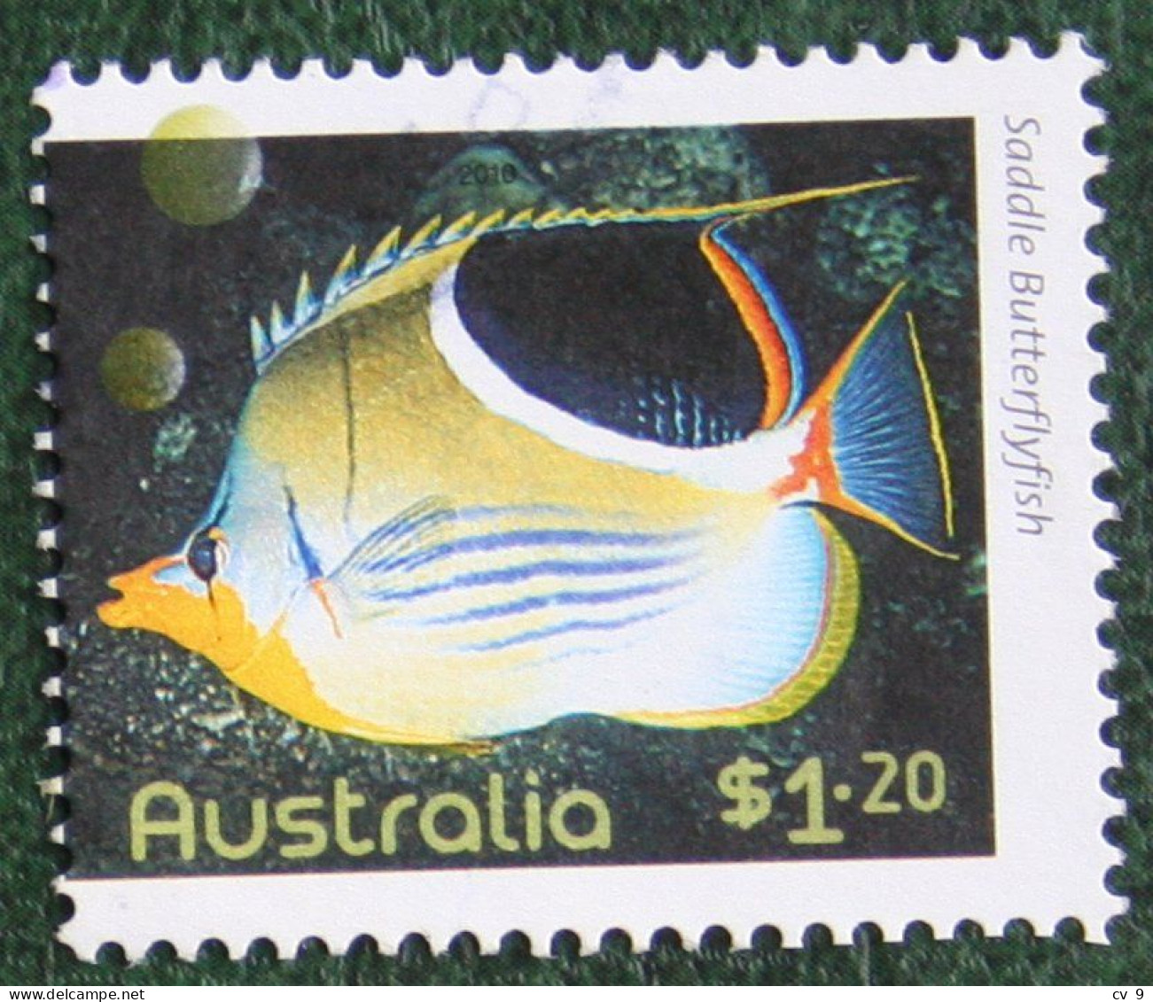 Tropical Fish FISHES OF THE REEF 2010 Mi 3497 Y&T - Used Gebruikt Oblitere Australia Australien Australie - Used Stamps