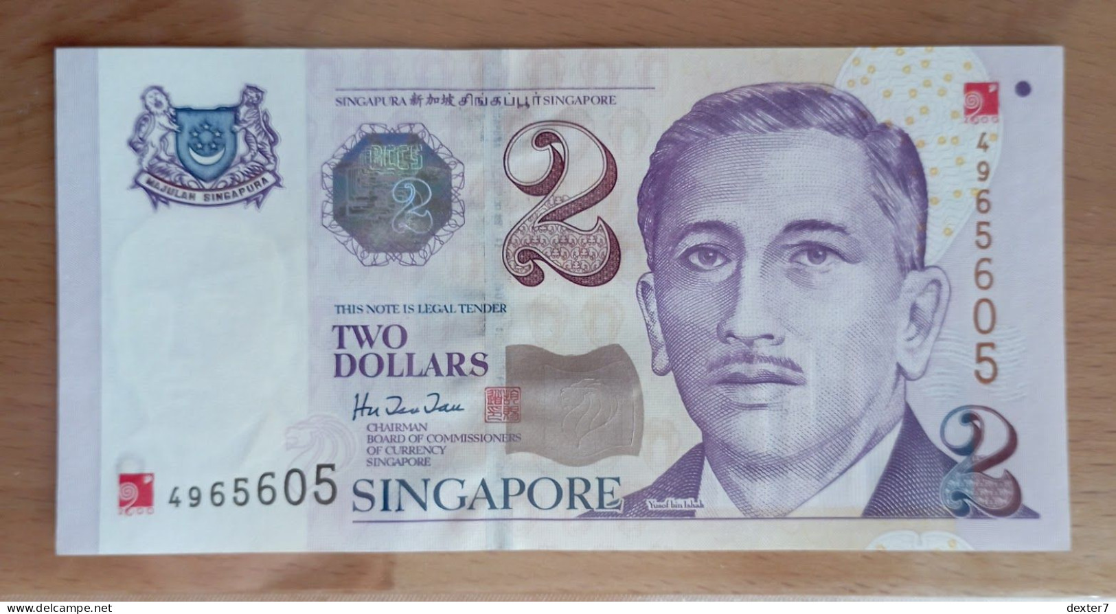 Singapore 2 Dollars 2000 COMM Millennium UNC - Singapore