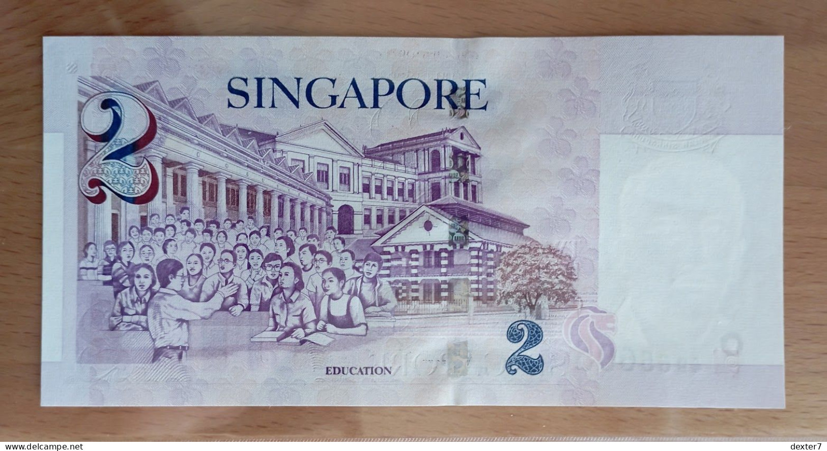 Singapore 2 Dollars 2000 COMM Millennium UNC - Singapour