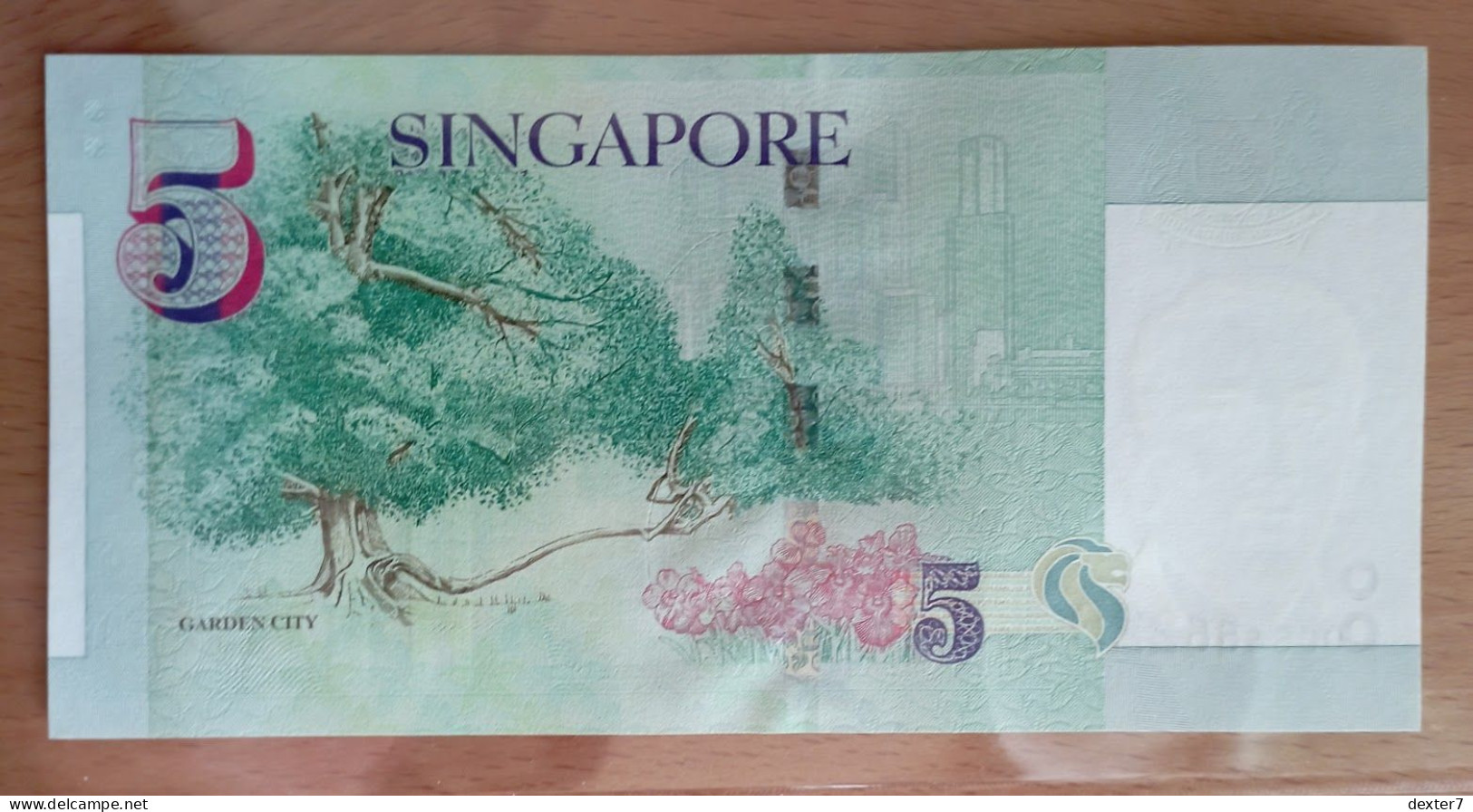 Singapore 5 Dollars 1999 UNC - Singapur