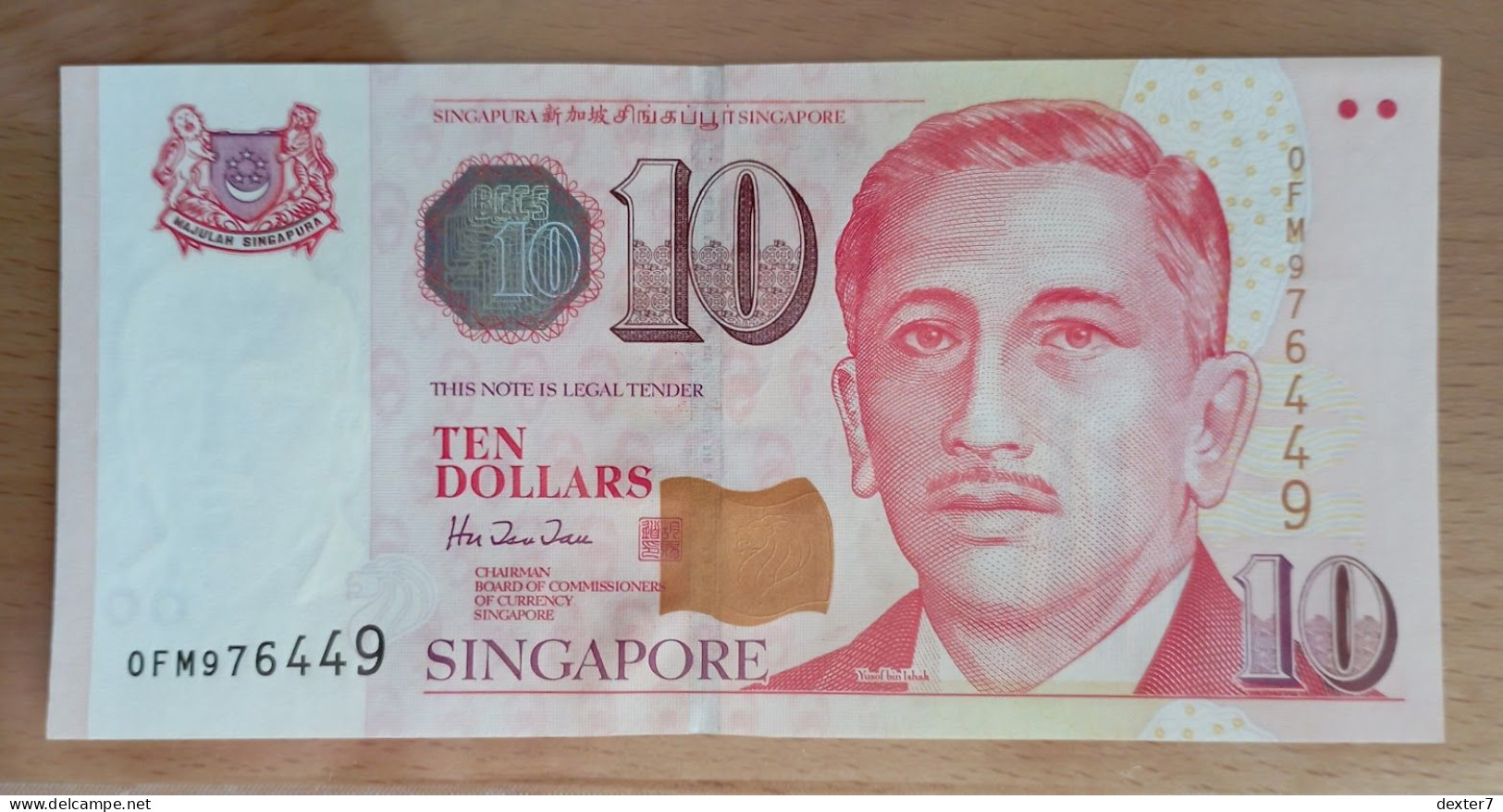 Singapore 10 Dollars 1999 UNC - Singapour