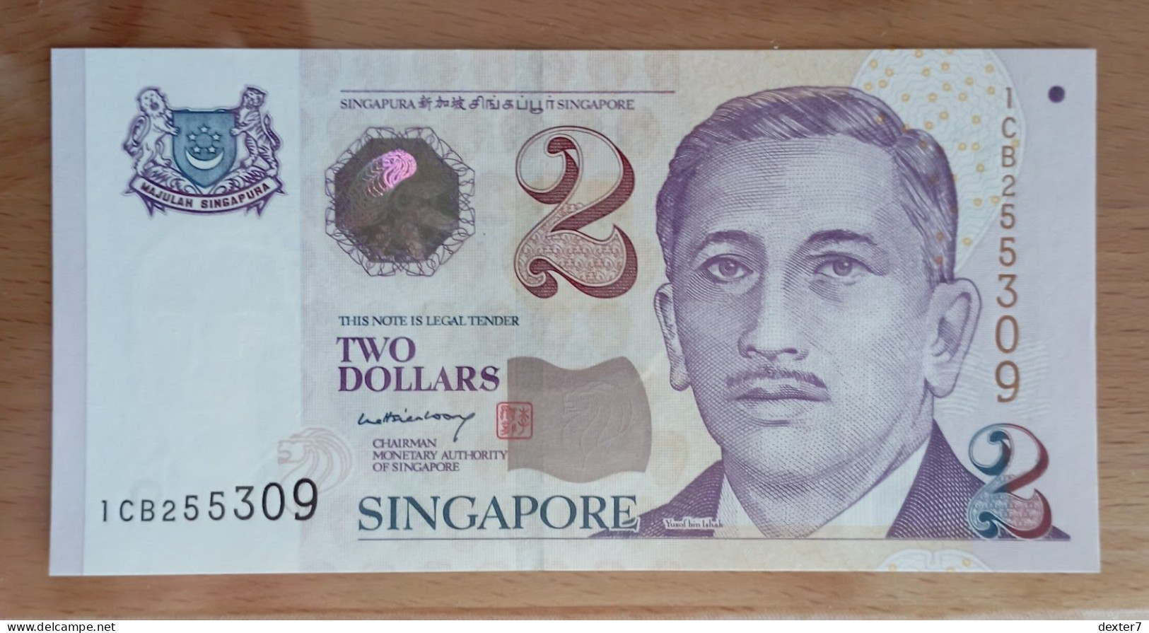 Singapore 2 Dollars 2005 UNC - Singapur