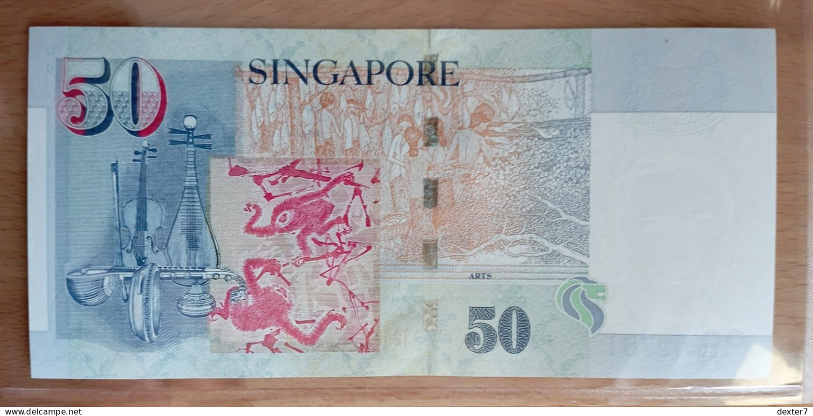 Singapore 50 Dollars 2005 UNC - Singapour