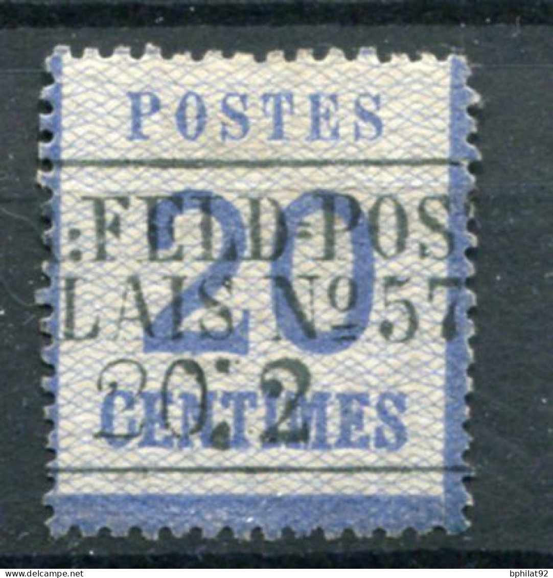 !!! ALSACE LORRAINE, N°6 CACHET FELDPOST RELAIS 57 TROYES OU CHALONS SUR SAONE - Used Stamps