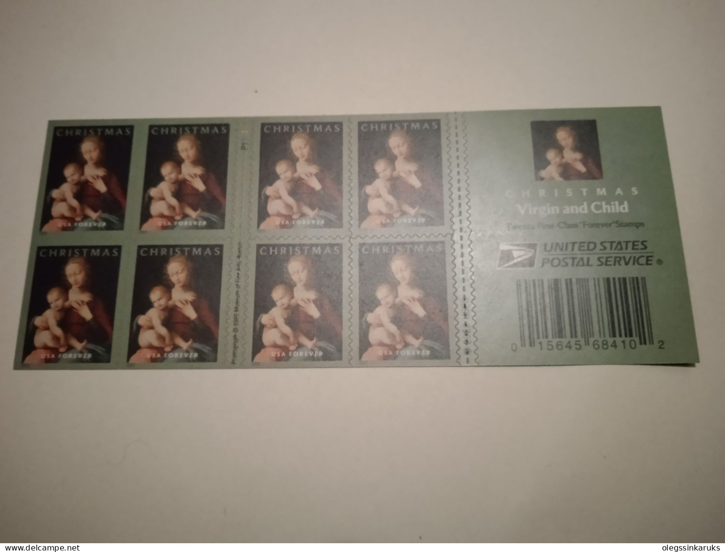 United States Of America 2022 Christmas, Madonna Booklet S-a, Mint NH, Religion - Christmas то - Nuovi