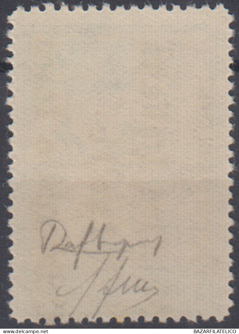 OCCUPAZIONI ITACA 1939 BENEFICENZA 10 L. N.46 "O" MAIUSCOLA G.I MNH** CERT. - Cefalonia & Itaca