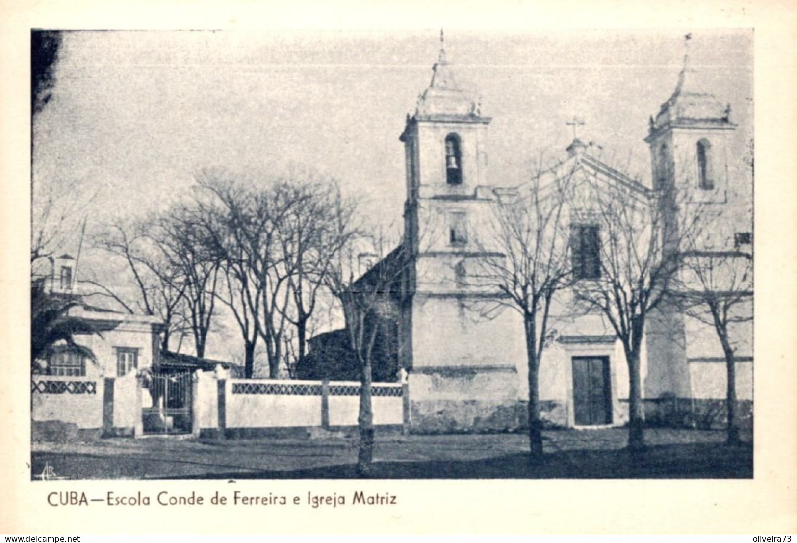 CUBA - Escola Conde De Ferreira E Igreja Matriz - PORTUGAL - Beja