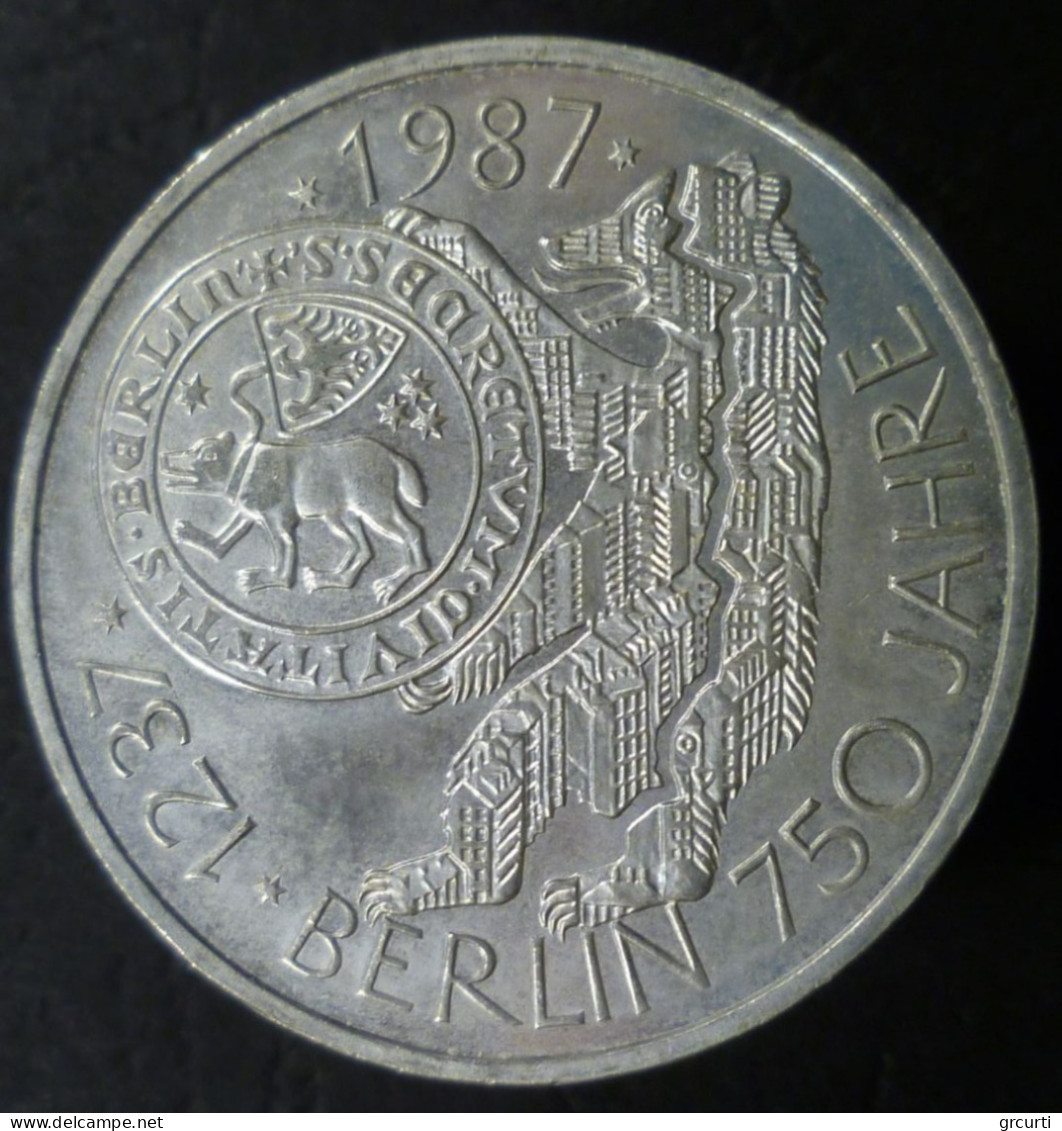 Germania - RFT - 10 Mark 1987 J - 750° Città Di Berlino - KM# 166 - 10 Marcos