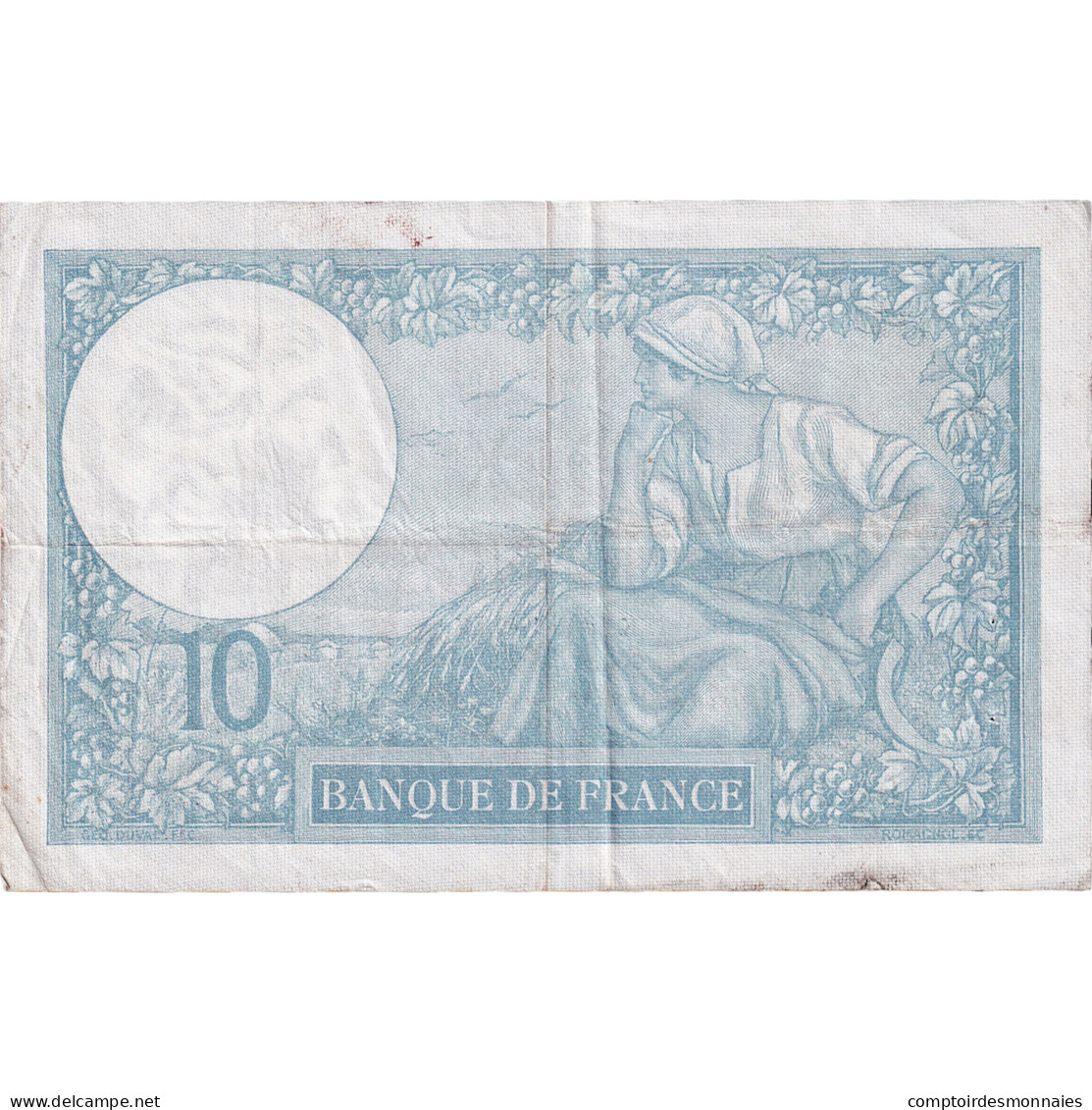 France, 10 Francs, Minerve, 1940, F78226, TB+, Fayette:07.18 - 10 F 1916-1942 ''Minerve''