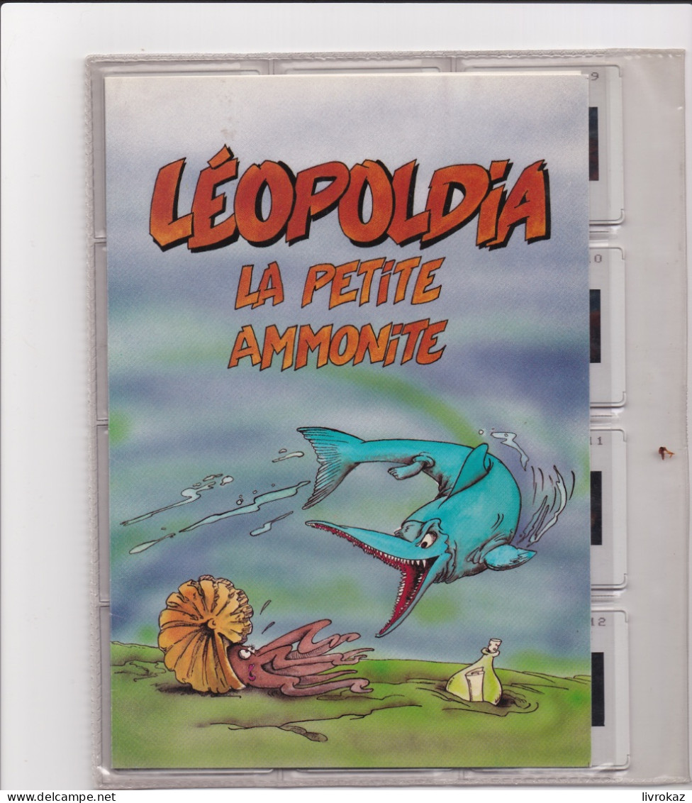 Léopoldia La Petite Ammonite, Réserve Géologique CDDP Des Alpes De Haute Provence 12 Diapos + Livret De Commentaires - Diapositives