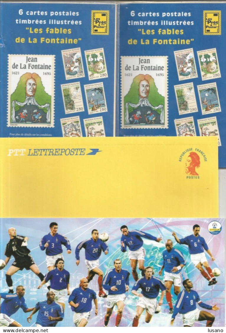 France : Lot D'entiers Postaux Neufs - Collections (sans Albums)