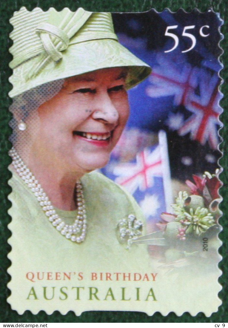 84th Birthday Of Queen Elizabeth II Self Adhe 2010 Mi 3365 Yv 3244 Used Gebruikt Oblitere Australia Australien Australie - Used Stamps