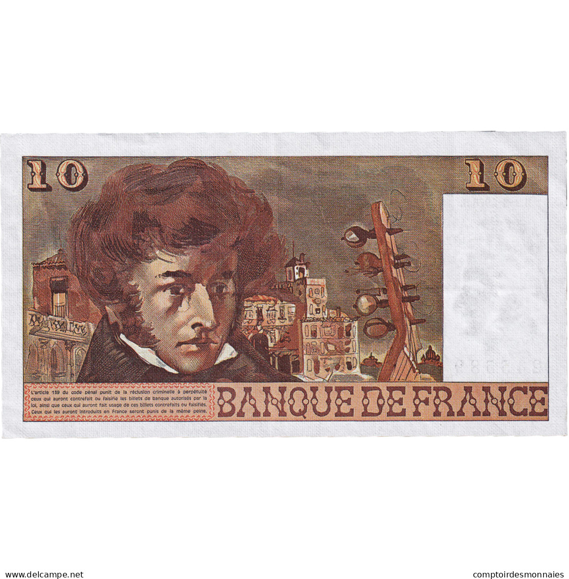 France, 10 Francs, Berlioz, 1978, N.302, NEUF, Fayette:63.23 - 10 F 1972-1978 ''Berlioz''