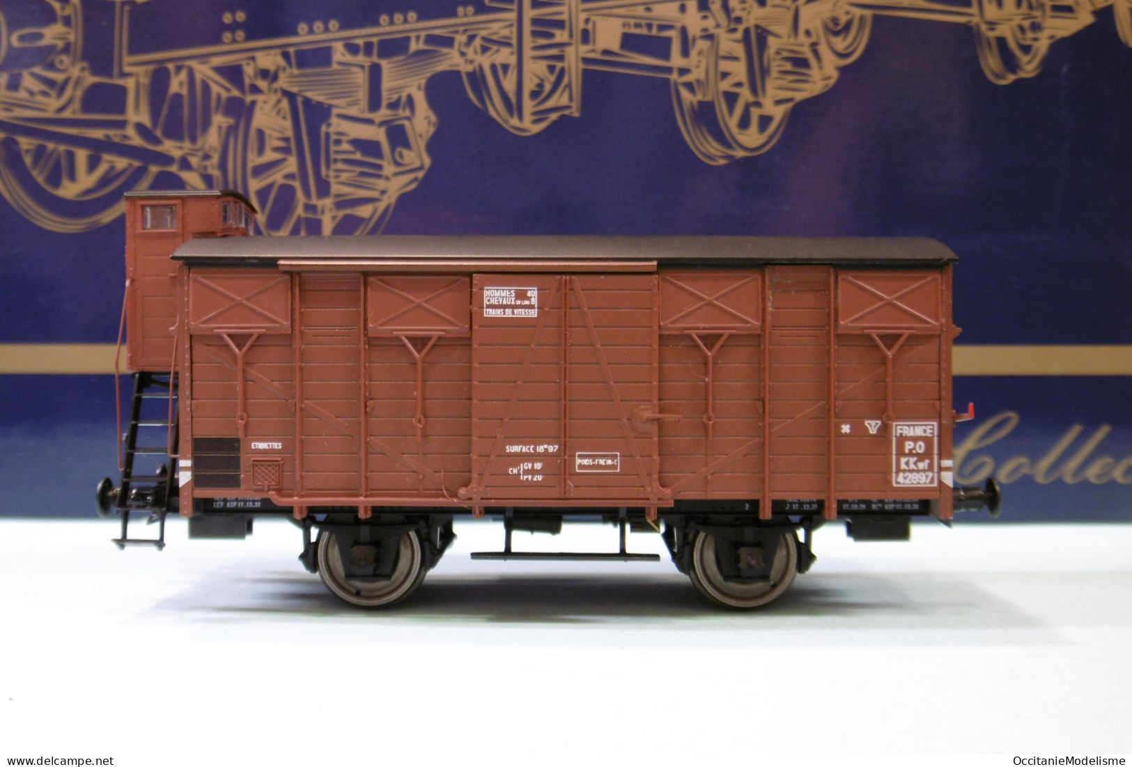 REE - Coffret 6 WAGONS ANCIENNES COMPAGNIES Ep. II Réf. WB-771 Neuf NBO HO 1/87 - Wagons Marchandises