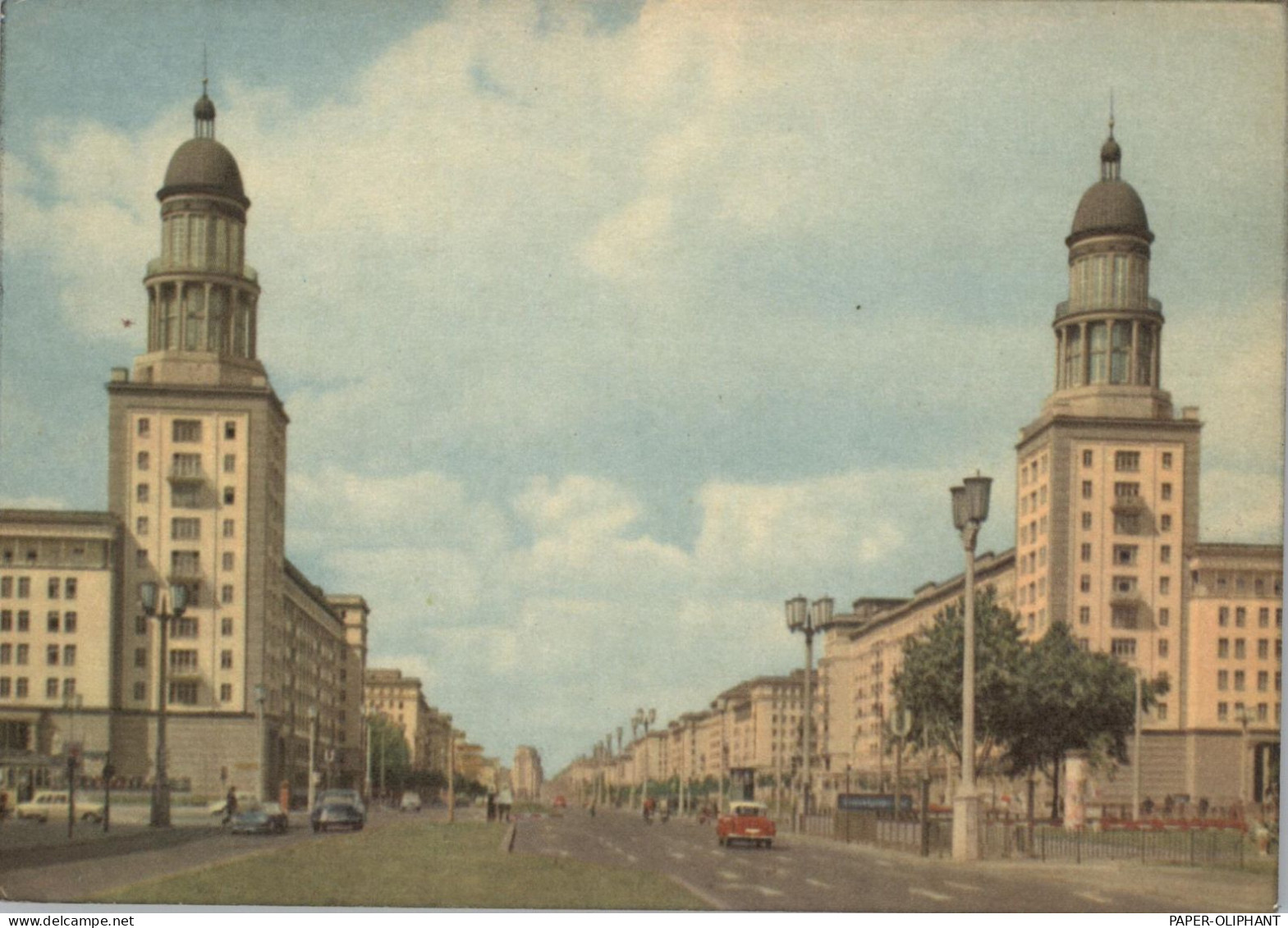 1000 BERLIN - FRIEDRICHSHAIN, Am Frankfurter Tor, 1963 - Friedrichshain