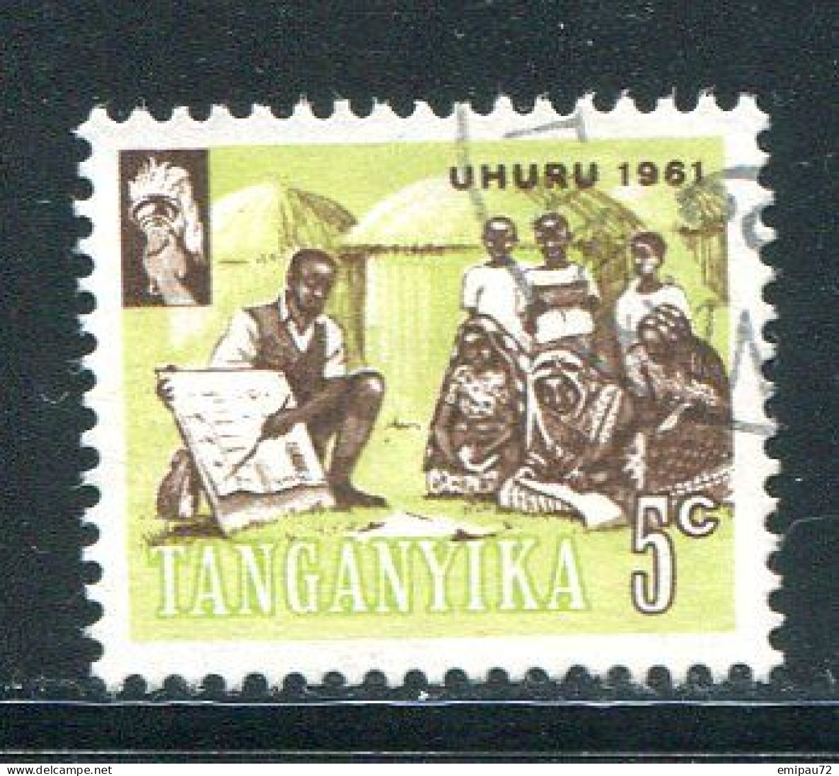 TANGANYIKA- Y&T N°40- Oblitéré - Tanganyika (...-1932)