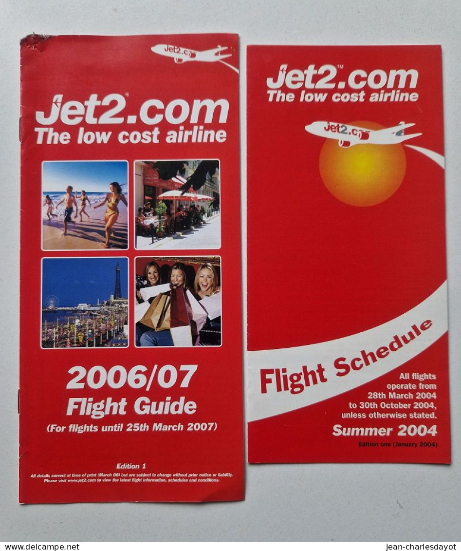 Guide Horaire : JET2.COM 2004 / 2006 - Zeitpläne