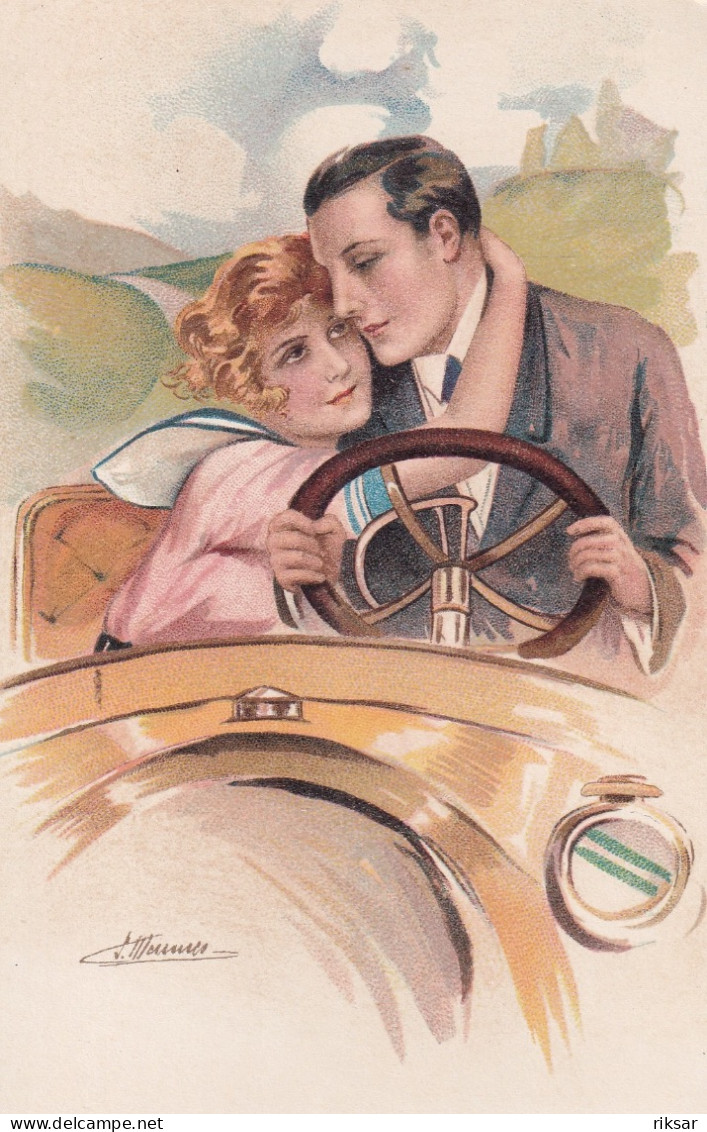 ILLUSTRATEUR(SUZANNE MEUNIER) AUTOMOBILE(NO: 49_6) - Meunier, S.