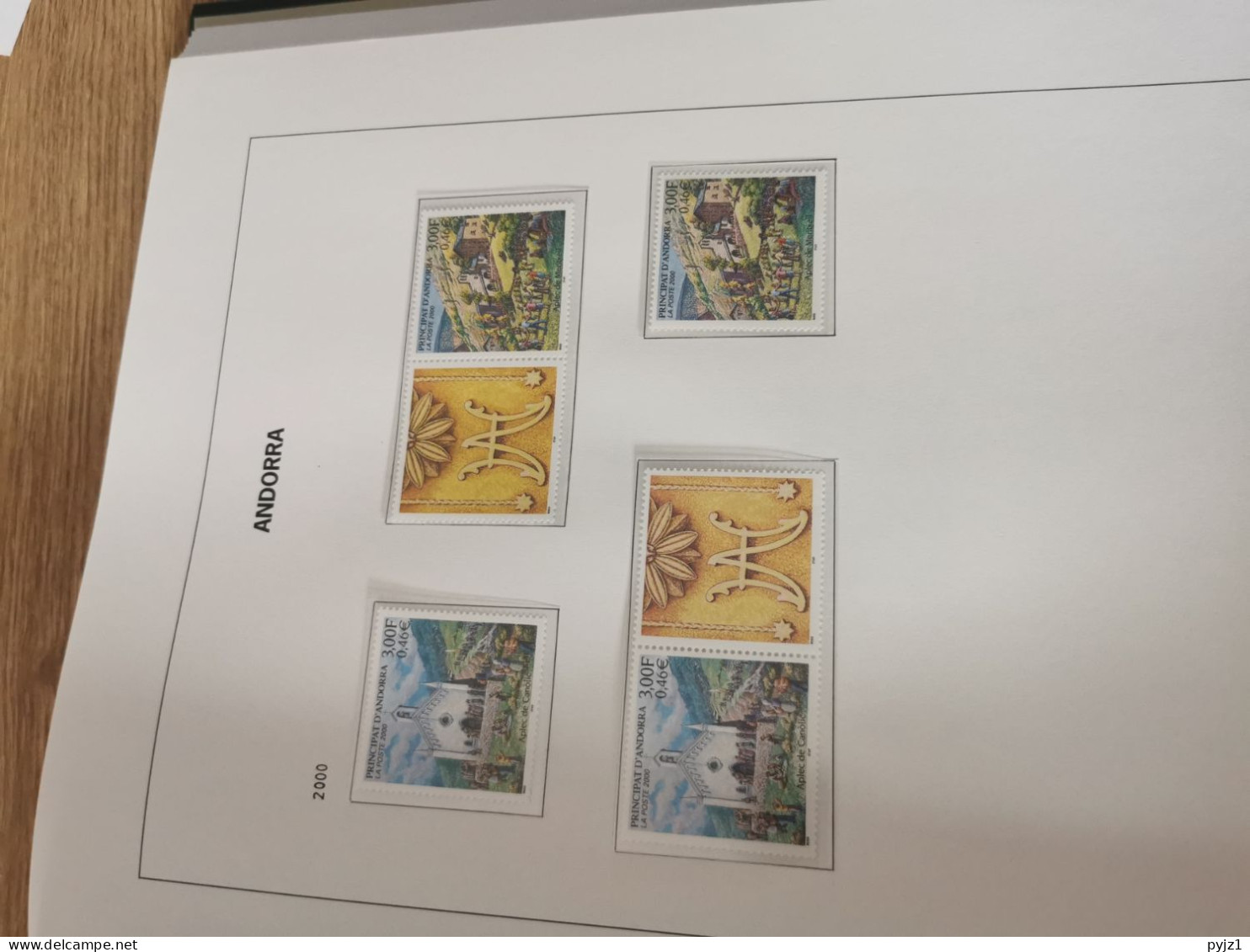 Andorra French 2000-2015 Complete MNH - Collections (en Albums)