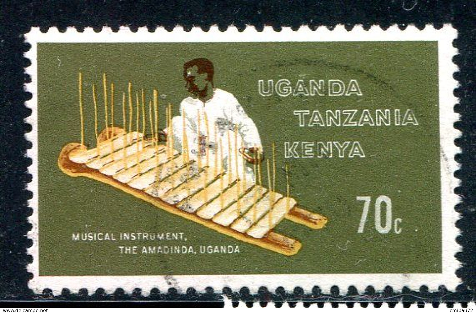EST-AFRICAIN- Y&T N°198- Oblitéré - Kenya, Ouganda & Tanzanie