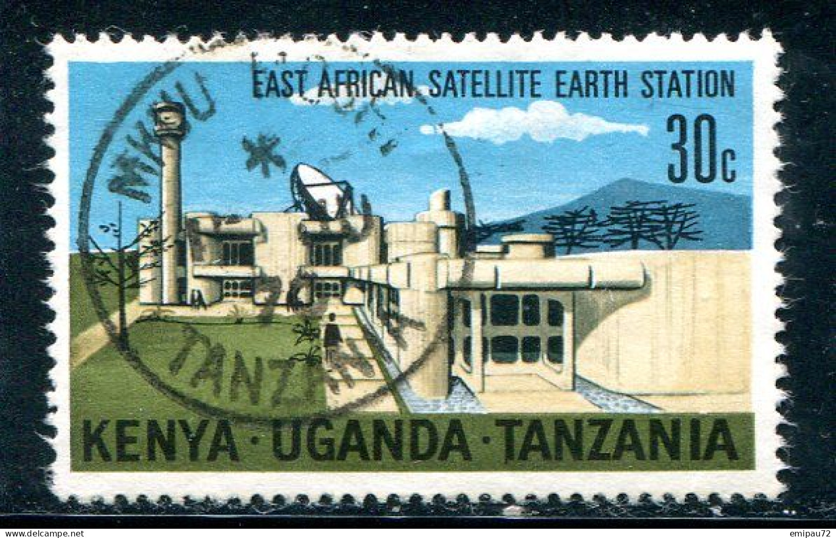 EST-AFRICAIN- Y&T N°198- Oblitéré - Kenya, Uganda & Tanzania