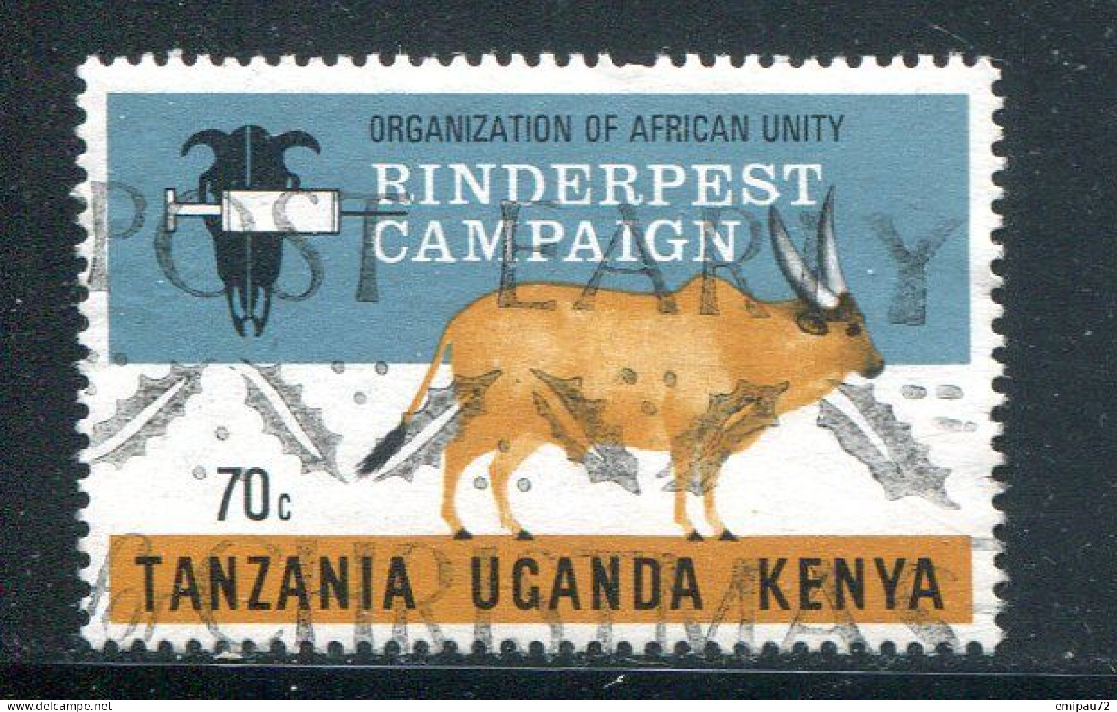EST-AFRICAIN- Y&T N°219- Oblitéré - Kenya, Ouganda & Tanzanie