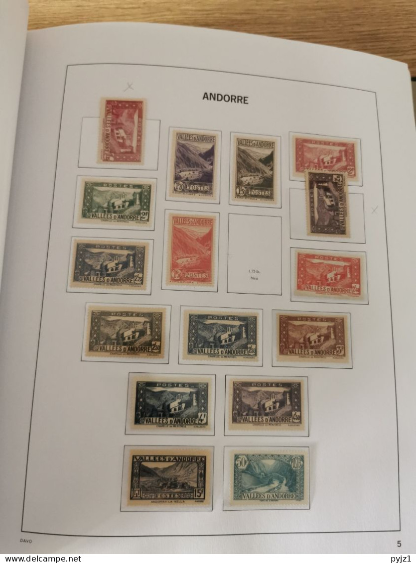 Andorra French 1932-1999 nearly complete MH/MNH