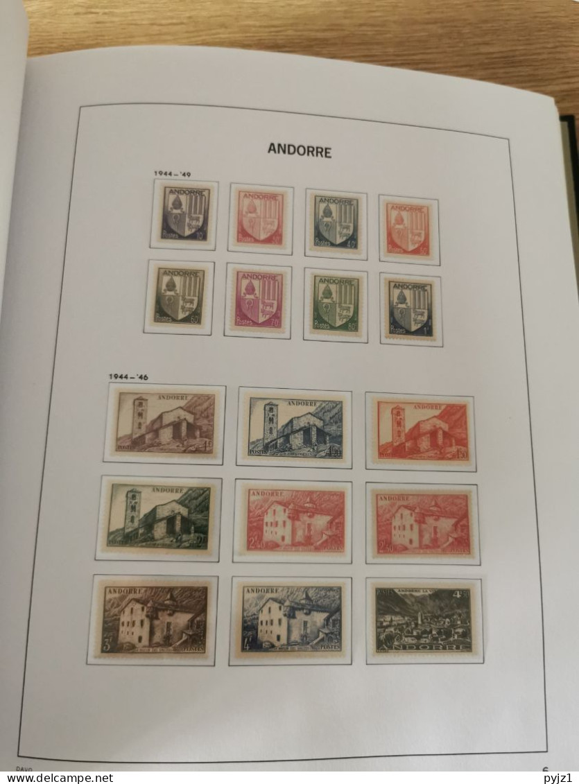 Andorra French 1932-1999 nearly complete MH/MNH