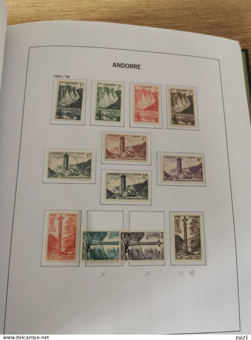 Andorra French 1932-1999 nearly complete MH/MNH