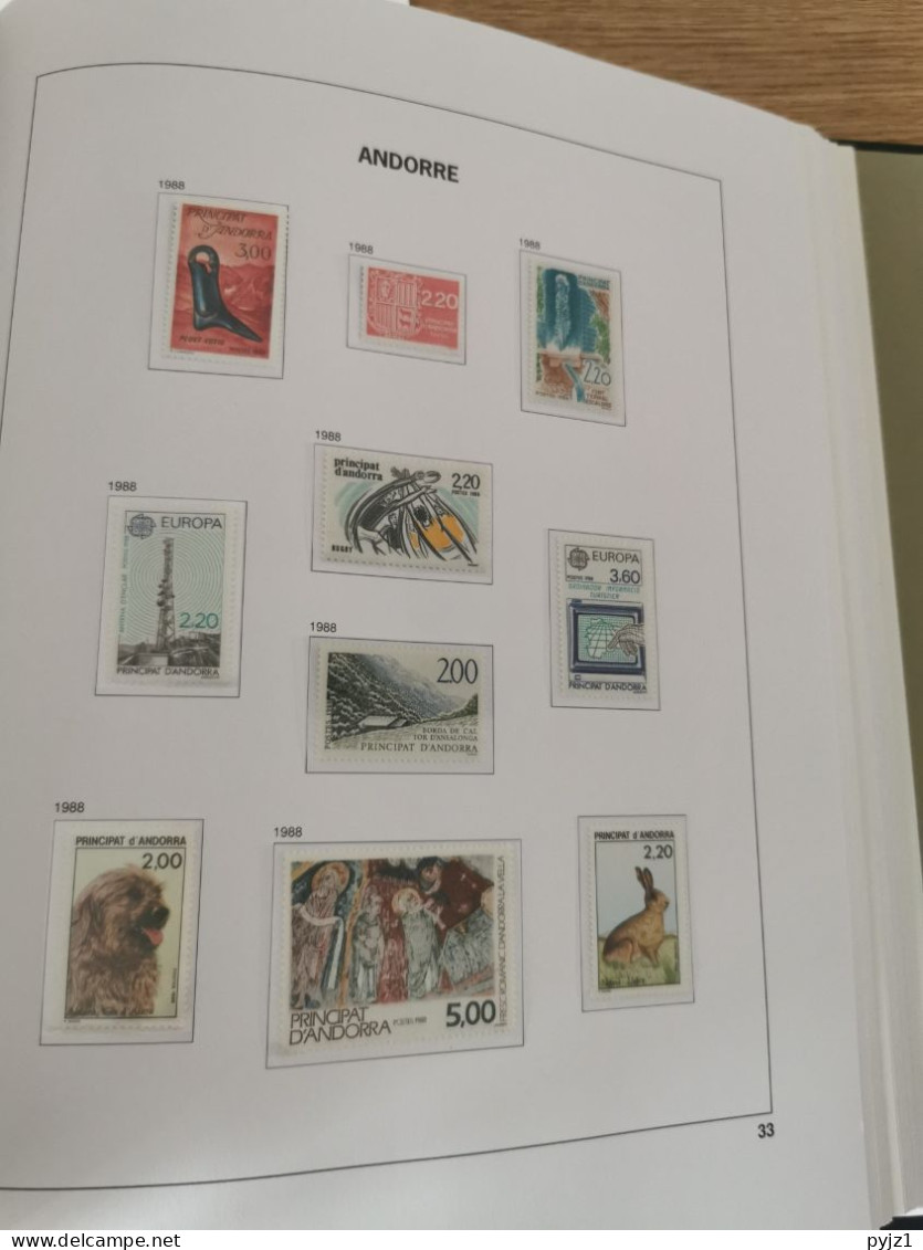 Andorra French 1932-1999 nearly complete MH/MNH