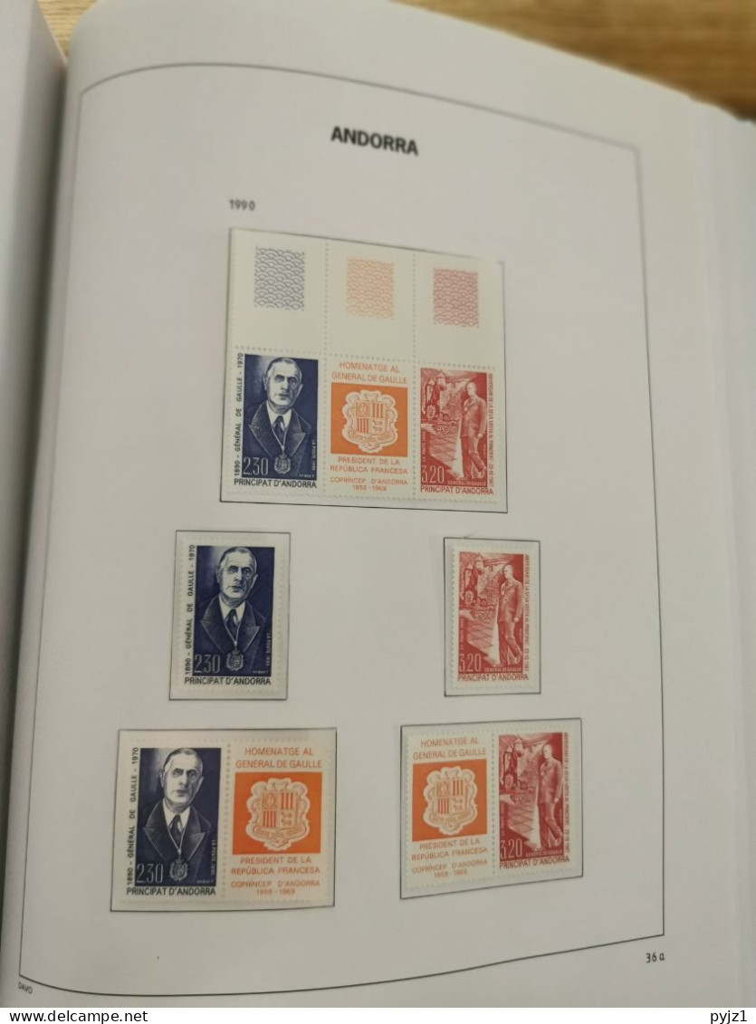 Andorra French 1932-1999 nearly complete MH/MNH