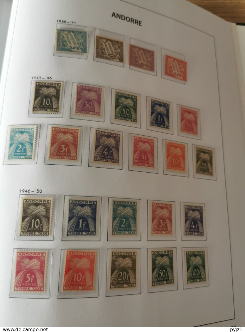 Andorra French 1932-1999 nearly complete MH/MNH