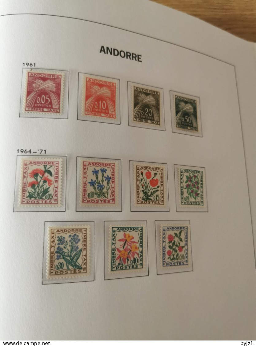 Andorra French 1932-1999 nearly complete MH/MNH