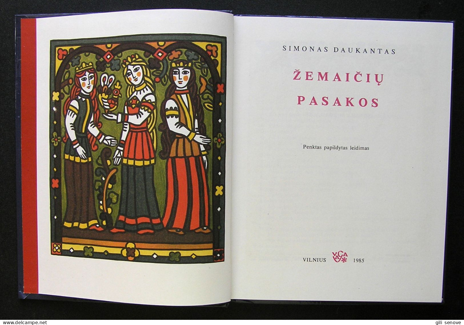 Lithuanian Book / Žemaičių Pasakos Simonas Daukantas 1985 - Cultura
