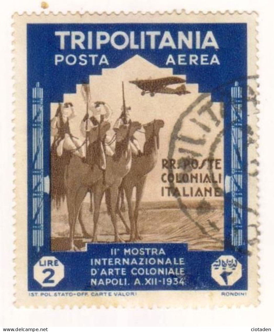 Tripolitaine - 1934 - Tripolitania