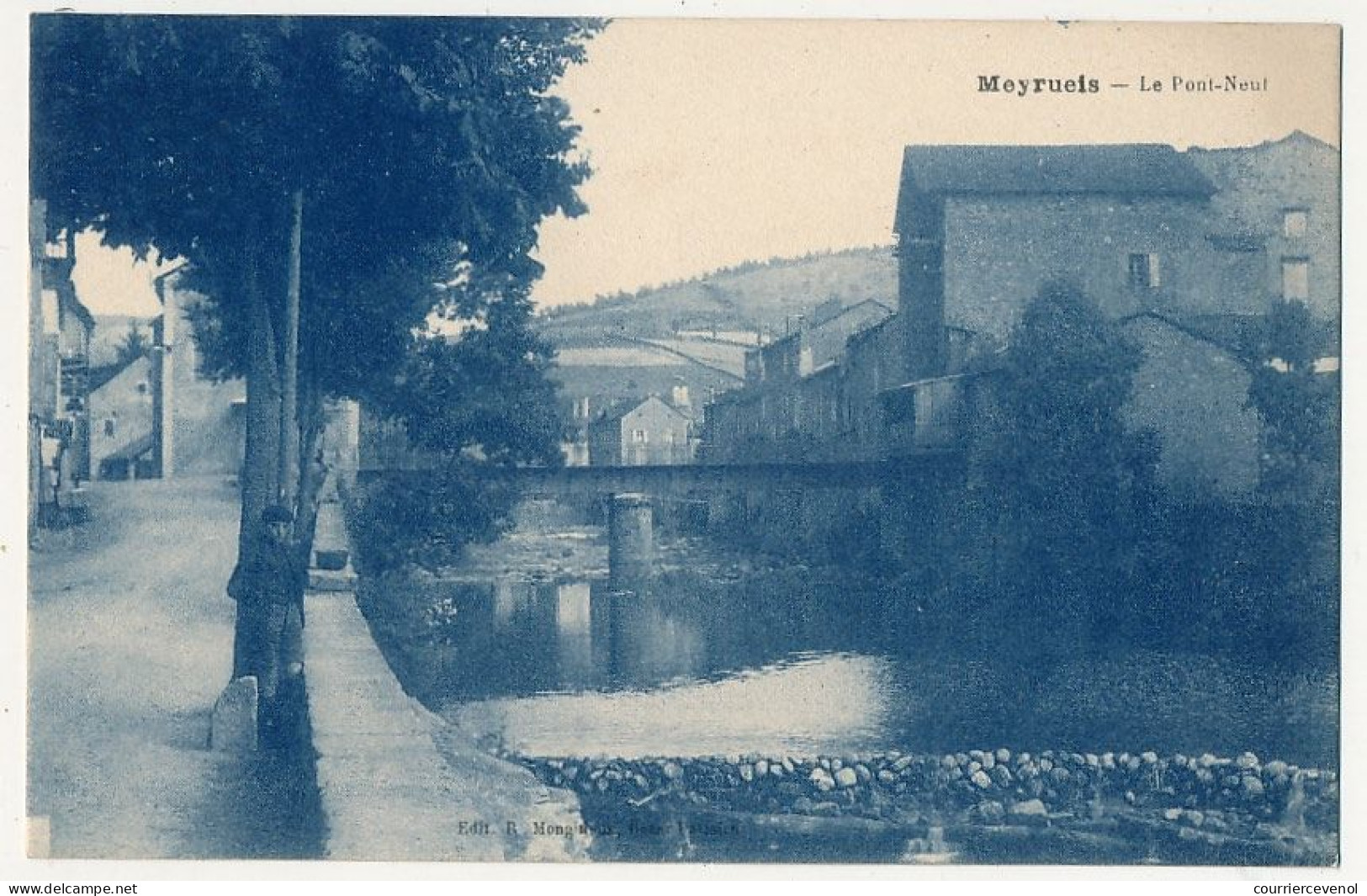 CPA - MEYRUEIS (Lozère) - Le Pont-Neuf - Meyrueis