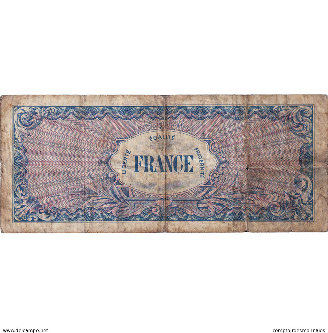 France, 100 Francs, Drapeau/France, 1944, 06827131, B, Fayette:VF25.5, KM:118a - 1944 Drapeau/Francia