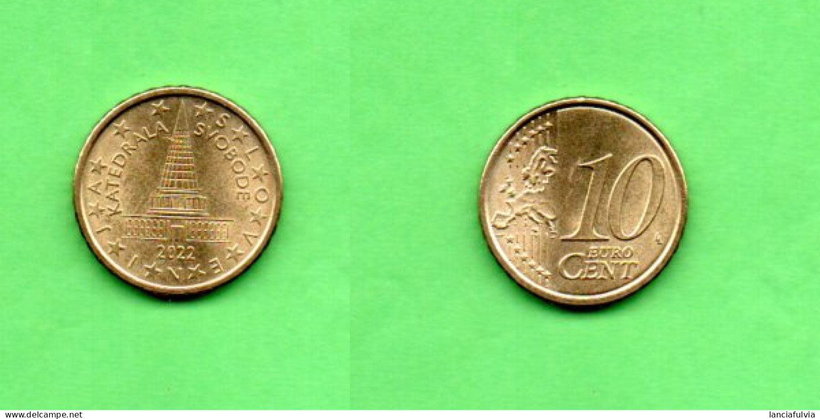 SLOVENIA CENTESIMI 10 2022 - Slovenia