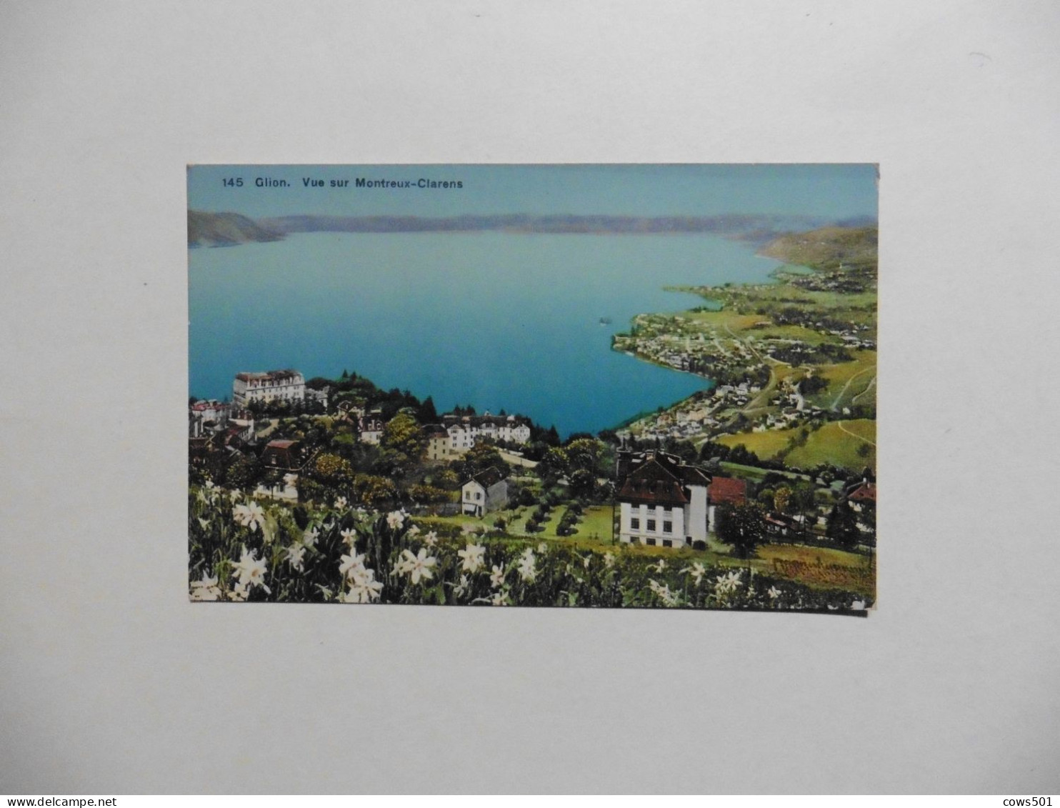 Europe > Suisse >Glion :vue Sur Montreux -Clarens N°145 - Ilanz/Glion