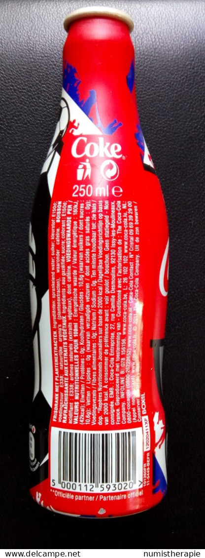 Bouteille Alu Coca Cola 250 Ml : UEFA Euro 2012 Poland - Ukraine (Vide / Sans Capsule) - Limonade