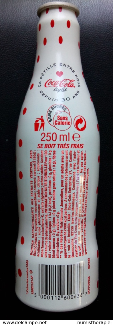 Bouteille Alu Coca Cola 250 Ml : Marc Jacob (Vide / Sans Capsule) - Soda