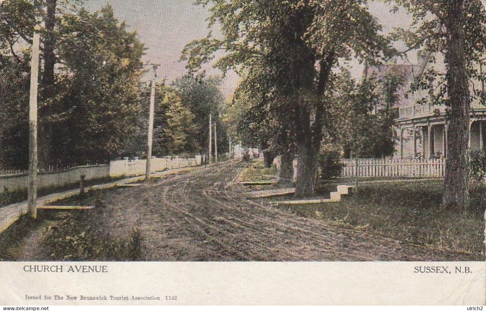 AK Sussex - NB - Church Avenue - 1907 (65410) - Sonstige & Ohne Zuordnung