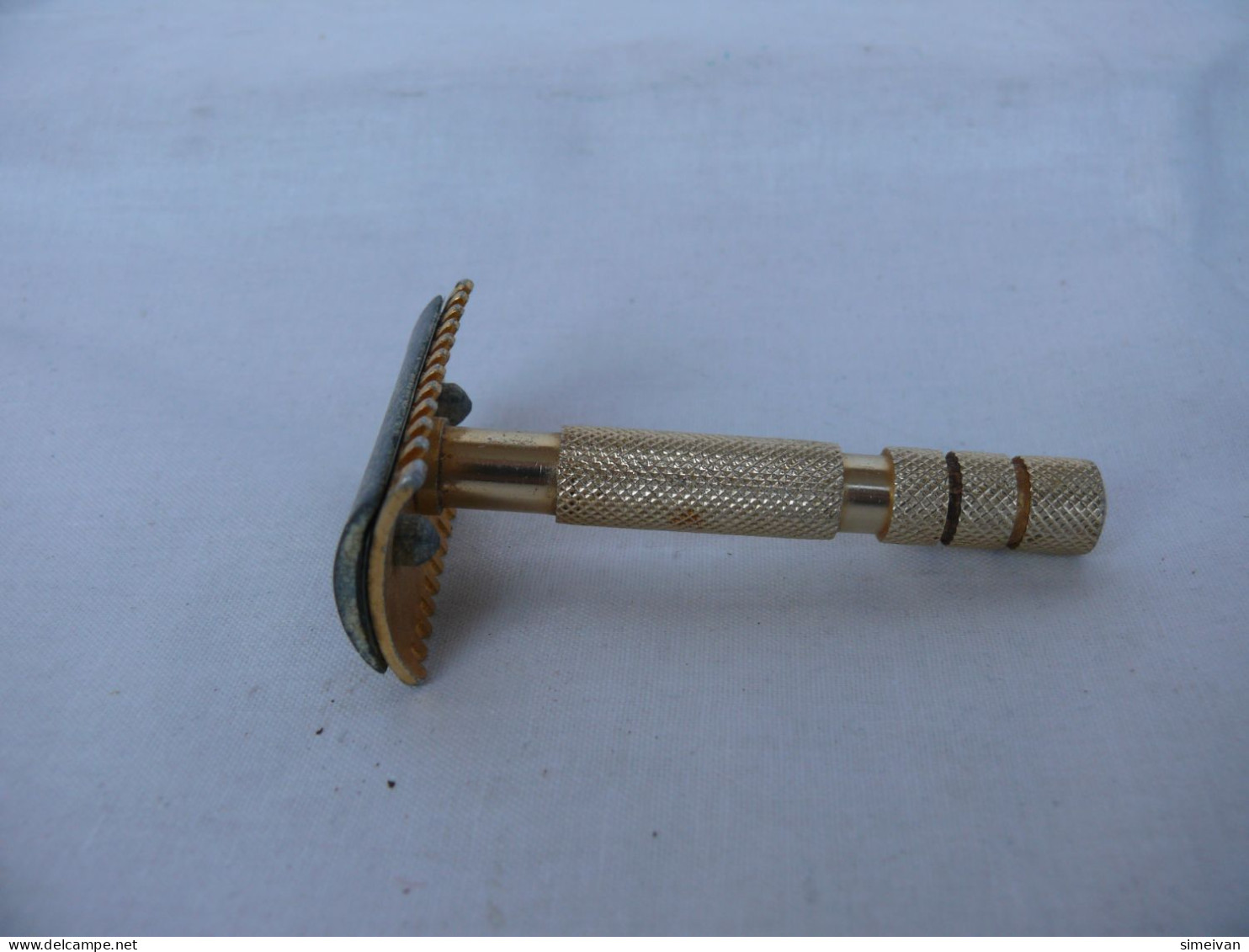 Vintage "Soluna" Czechoslovakian Galvano Aluminum Safety Razor #1820 - Accessories