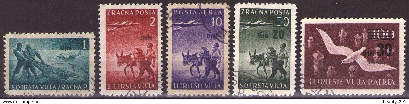 ITALIA - Trieste-Zona B -1949  - LOT - USED - Afgestempeld